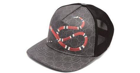 casquette gucci snake